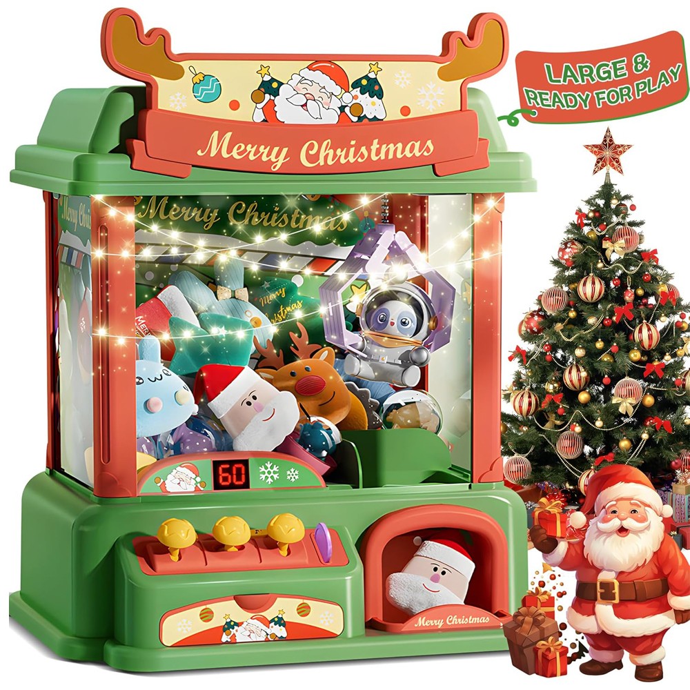 Audio Music Maker - Christmas Claw Machine For Kids Mini