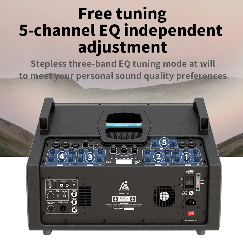 Lihui TT5 Professional Active  - Audio Music Logo review and price