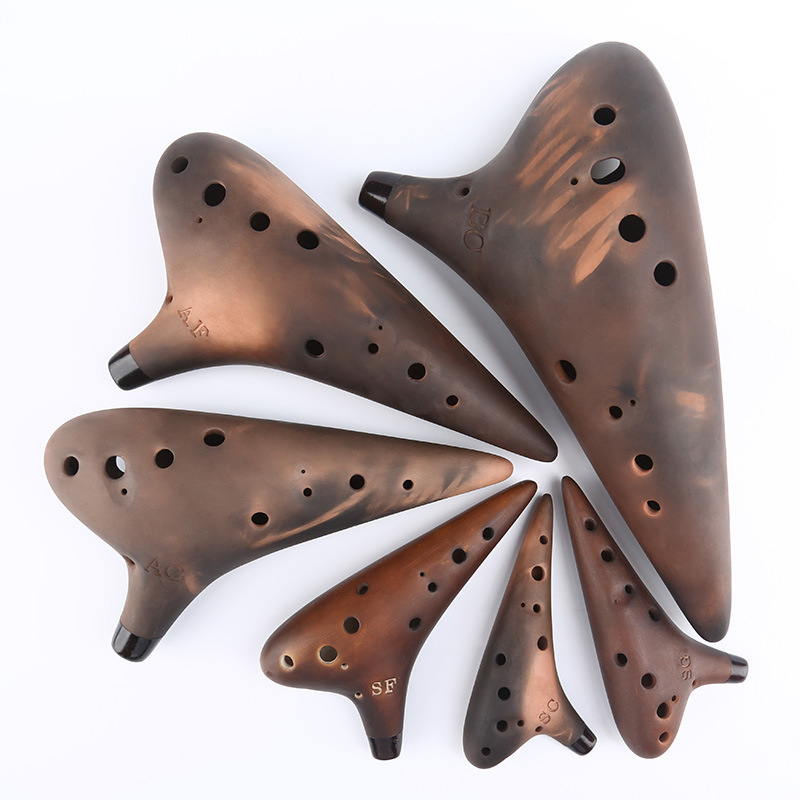 Purple Clay Ceramic Ocarina AC - Ocarina Ceramic review and price