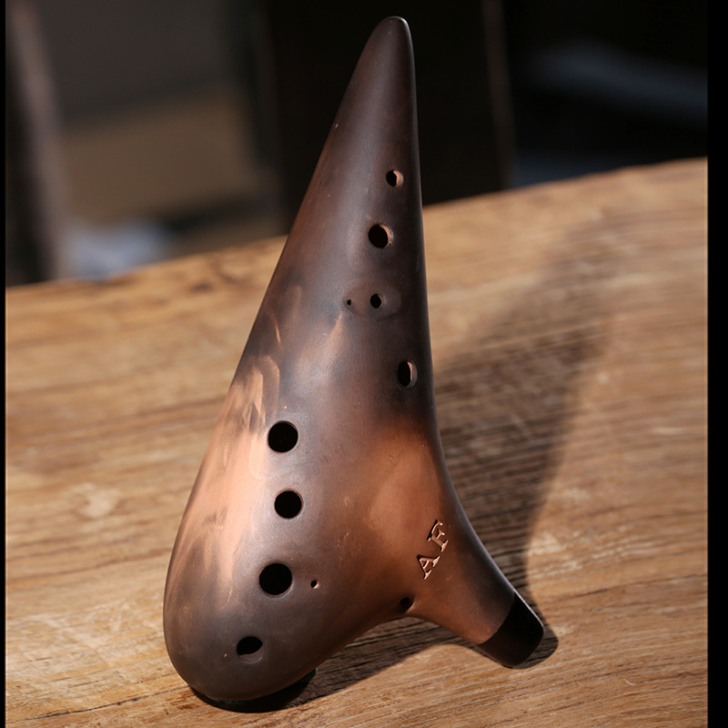 Purple Clay Ceramic Ocarina AC - Ocarina Ceramic review and price