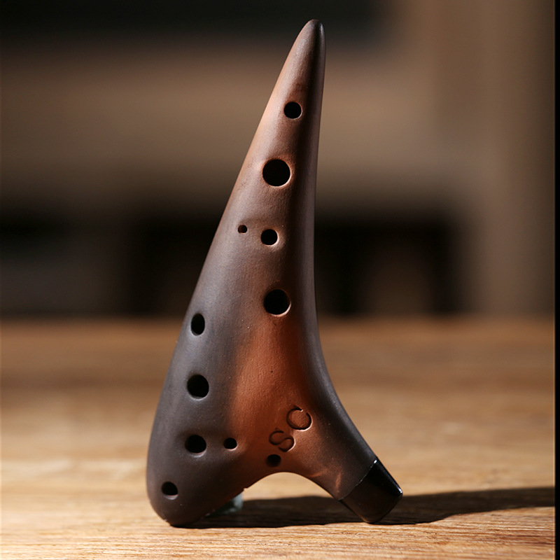 Purple Clay Ceramic Ocarina AC - Ocarina Ceramic review and price