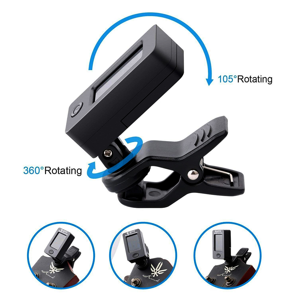 JOYO Guitar Tuner JT-01 360 De - Guitar Tuner Clip review and price