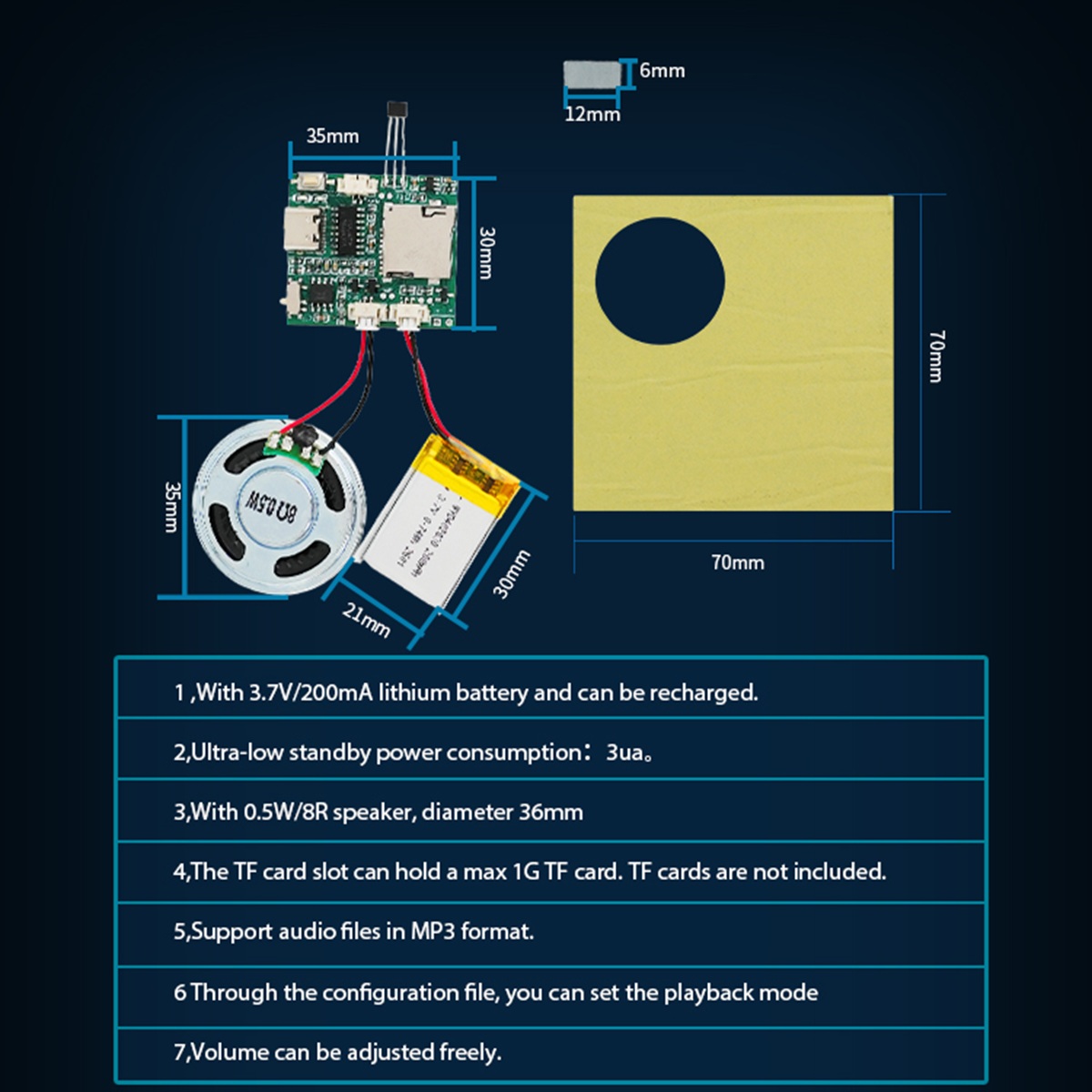 Programmable Sound Recorder Mo - Mp3 Audio Music Download review and price
