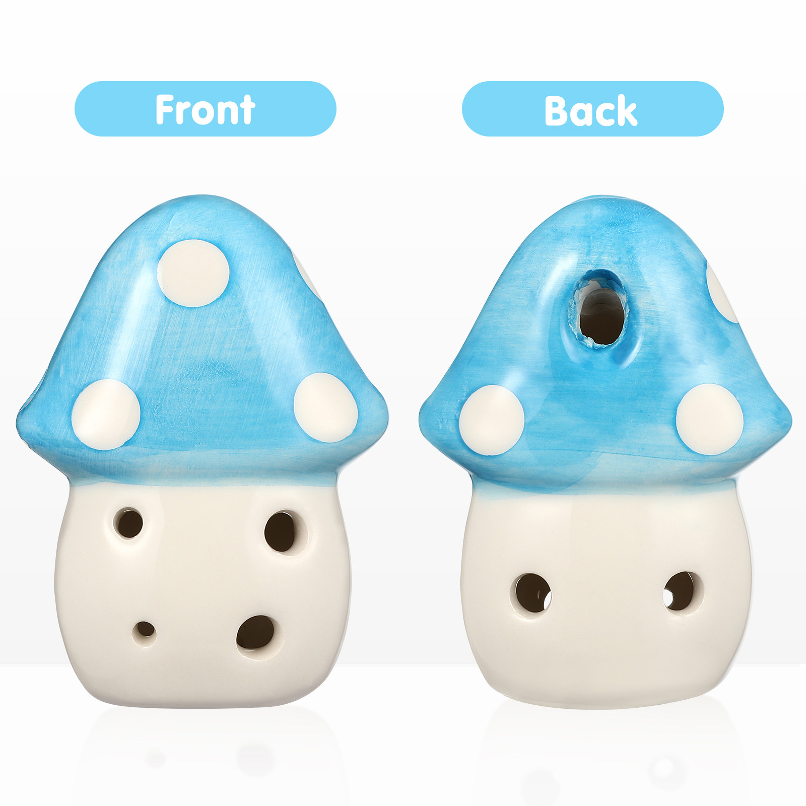 Six Hole Ocarina for Kids Mush - Ocarina Ceramic review and price