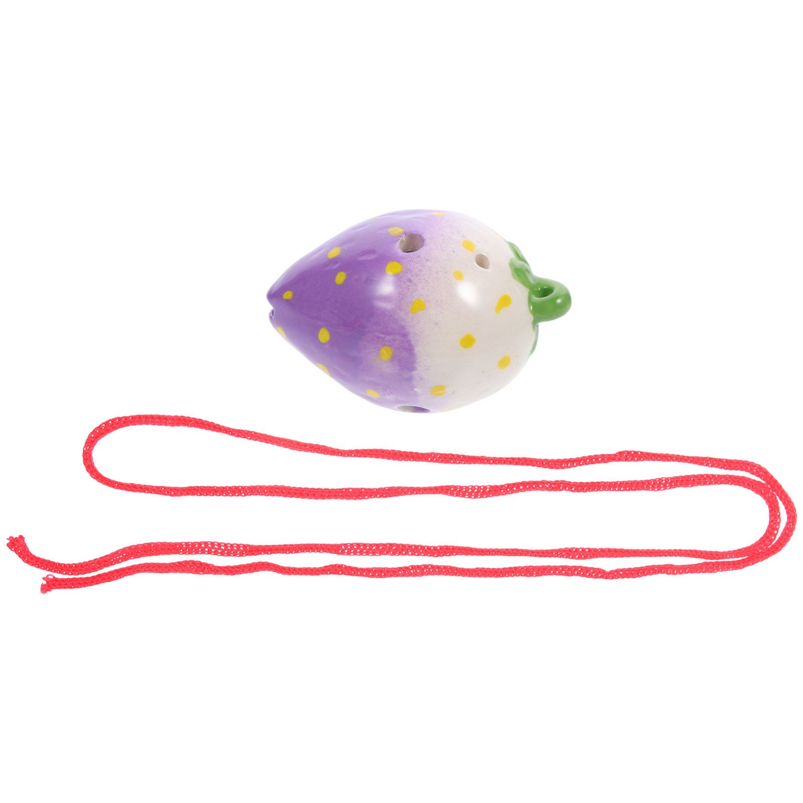 6 Hole Strawberry Ceramic Ocar - Ocarina Ceramic review and price