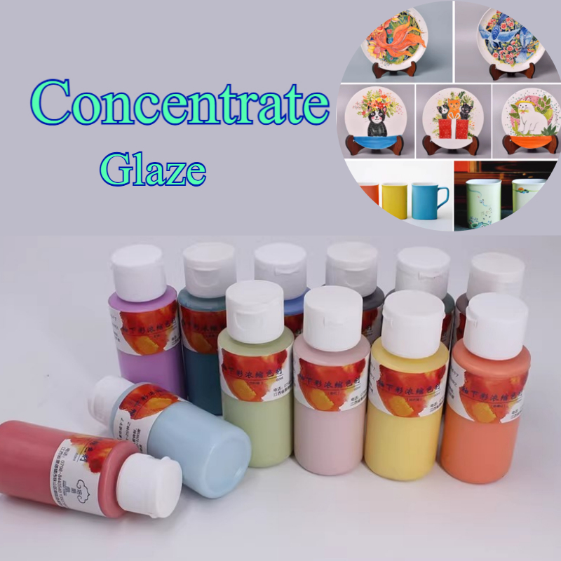 60ml 12-color Ceramic Undergla - Ocarina Ceramic review and price