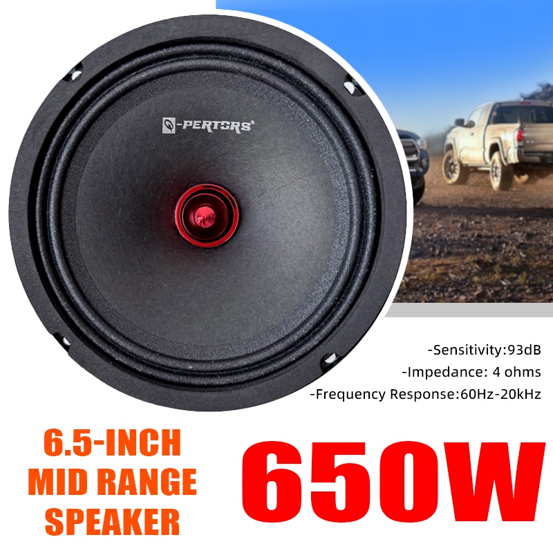 6.5Inch Universal Car Speaker  - Audio Music Enhancer Free review and price