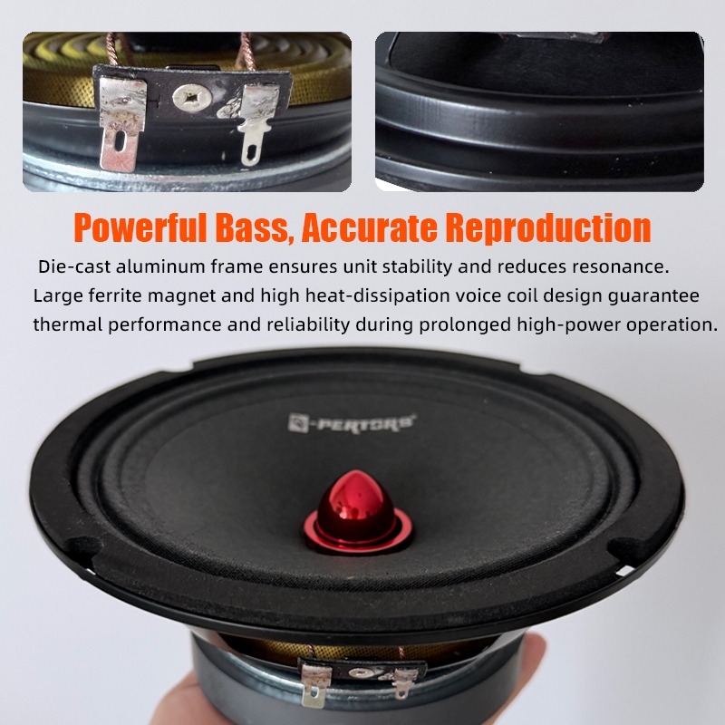 6.5Inch Universal Car Speaker  - Audio Music Enhancer Free review and price