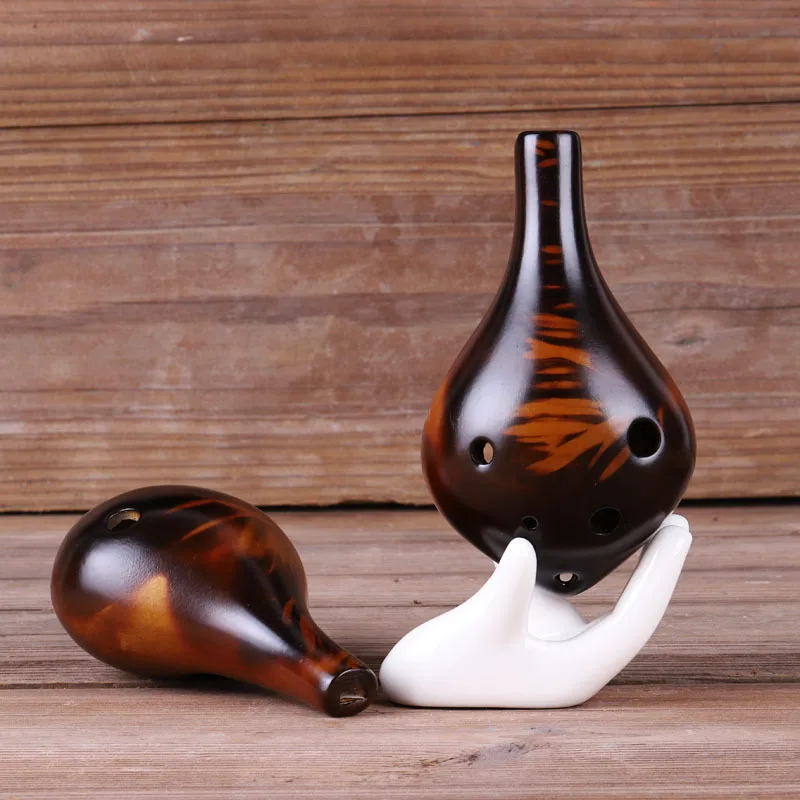 6 Hole Small Size Ocarina Stra - Ocarina Ceramic review and price