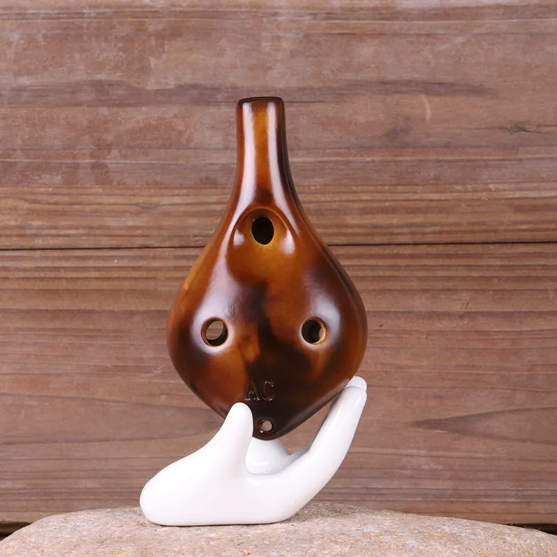 6 Hole Small Size Ocarina Stra - Ocarina Ceramic review and price