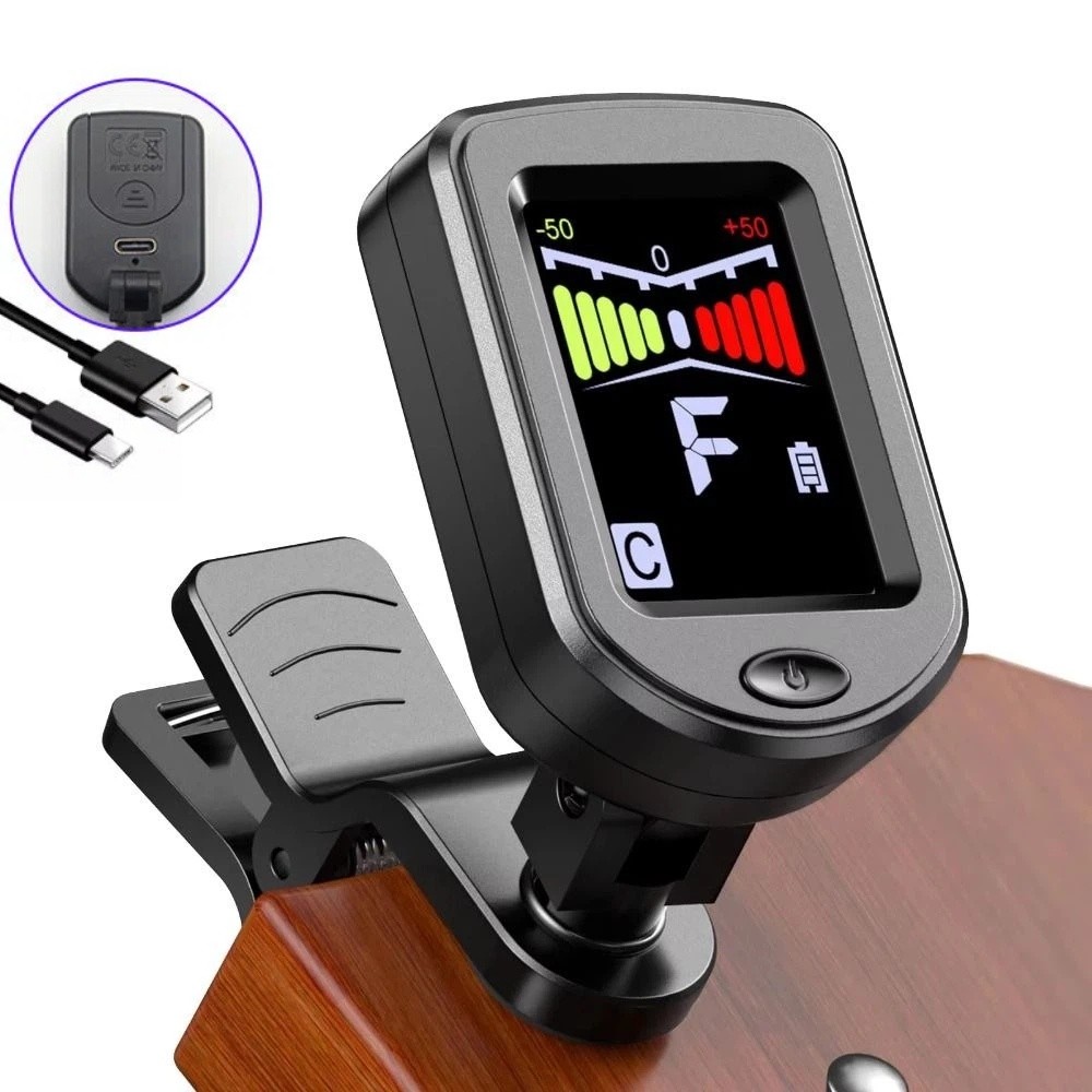 Clip on Mini Guitar Tuner LCD  - Guitar Tuner Clip review and price