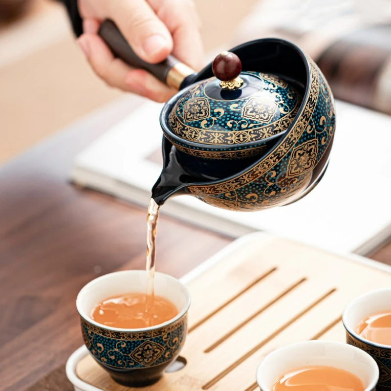 Chinese Kung Fu Tea Set Sand C - Ocarina Ceramic review and price
