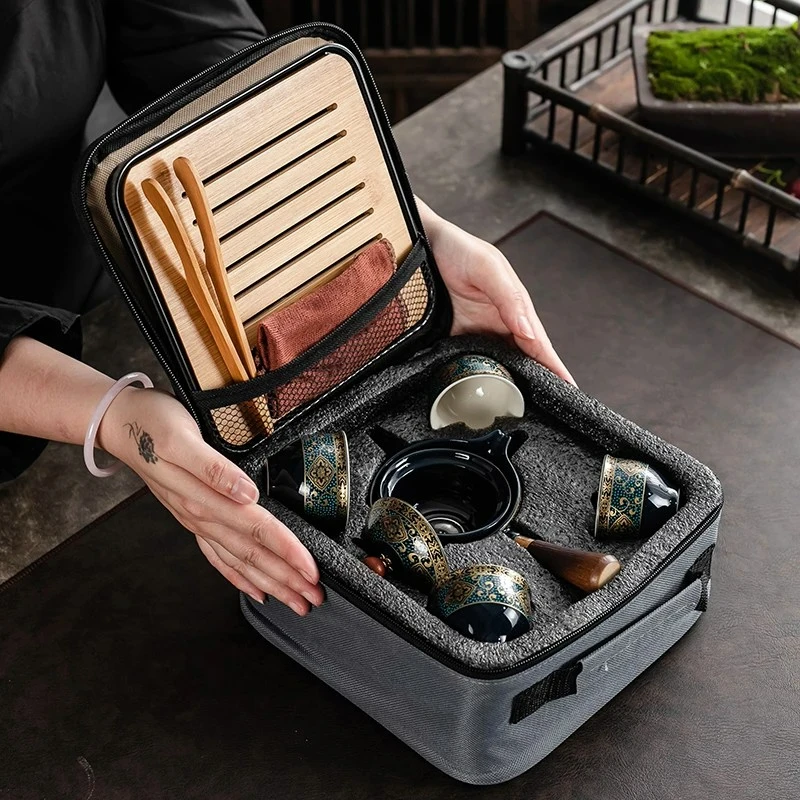 Chinese Kung Fu Tea Set Sand C - Ocarina Ceramic review and price