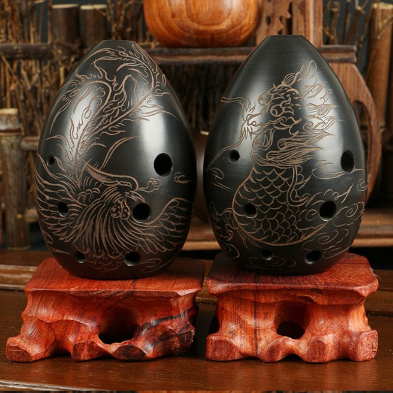 8 Holes Ocarina Black Portable - Ocarina Ceramic review and price