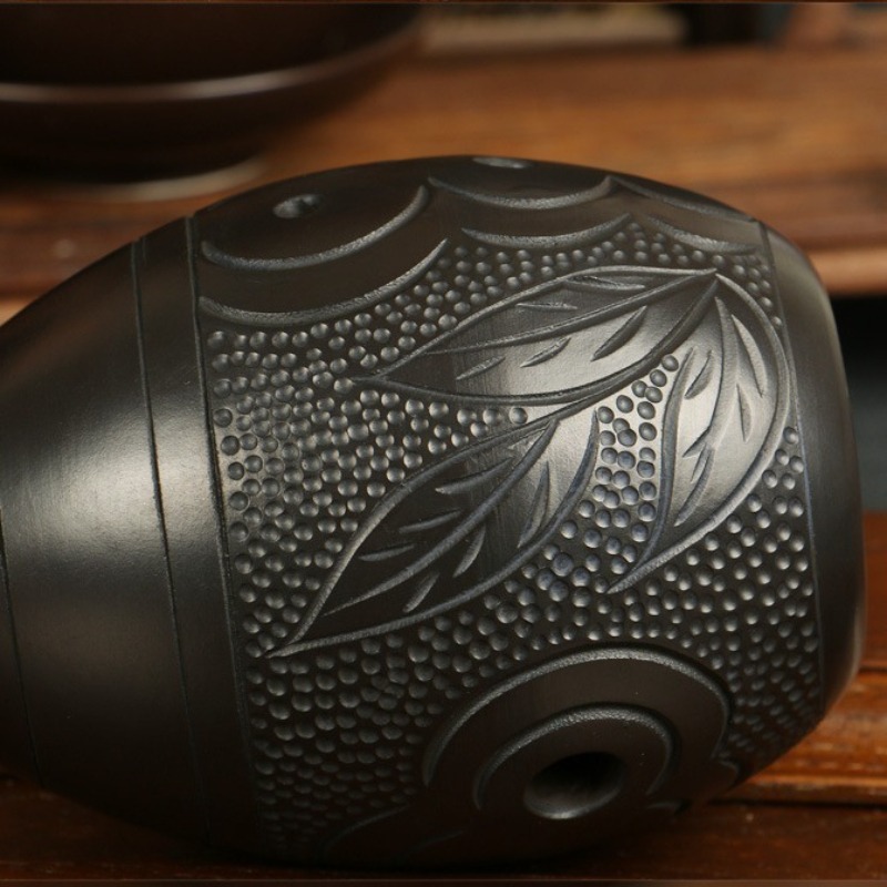 8 Holes Ocarina Black Portable - Ocarina Ceramic review and price