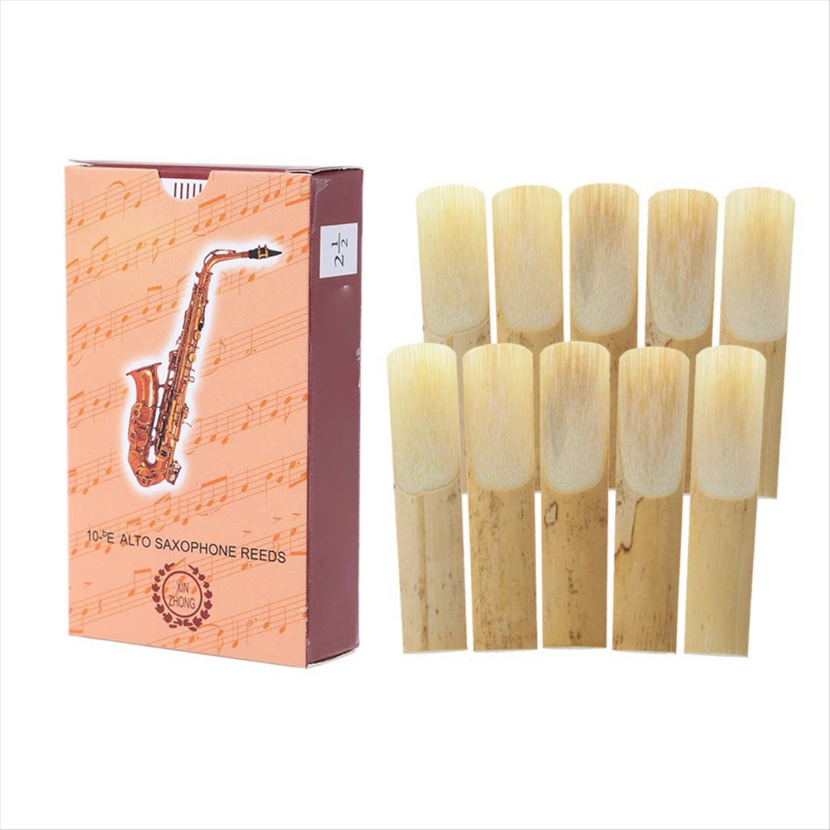 ABXY 10 Pack Alto Sax Saxophon - Saxophone Reed Pack review and price
