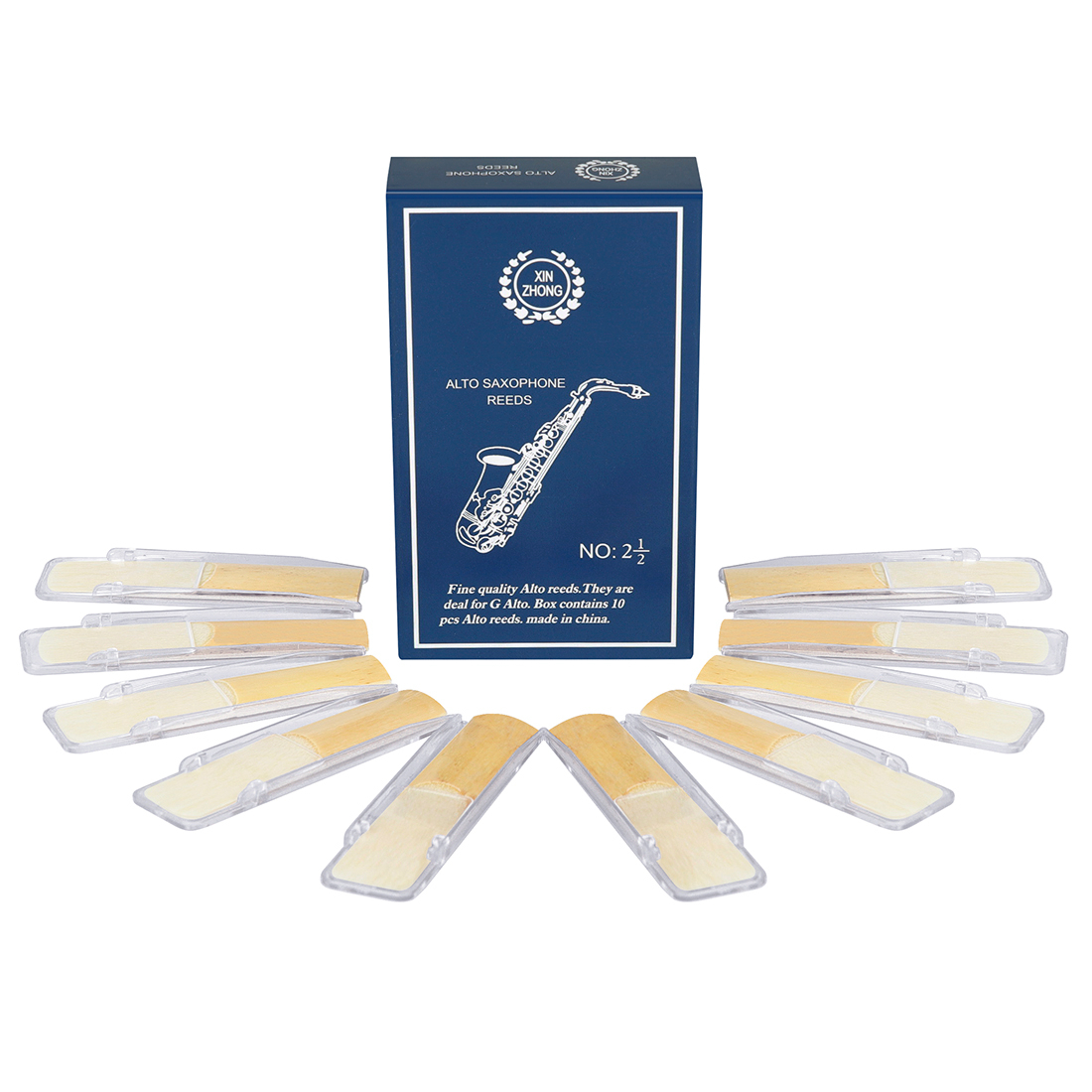 10 Pcs Alto Saxophone Reeds St - Saxophone Reed Pack review and price