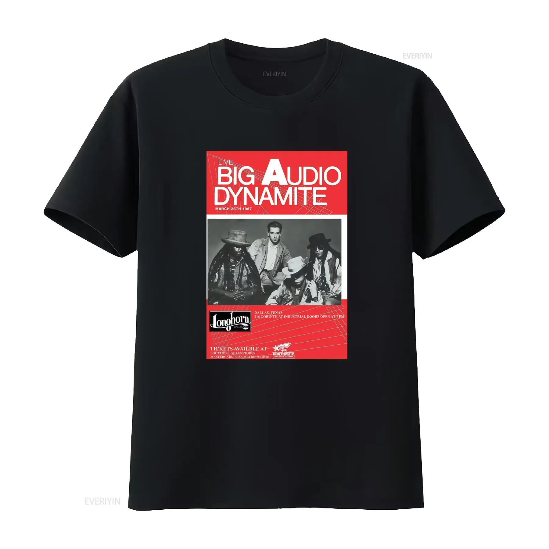 Big Audio Dynamite Logo T Shir - Audio Music Logo review and price