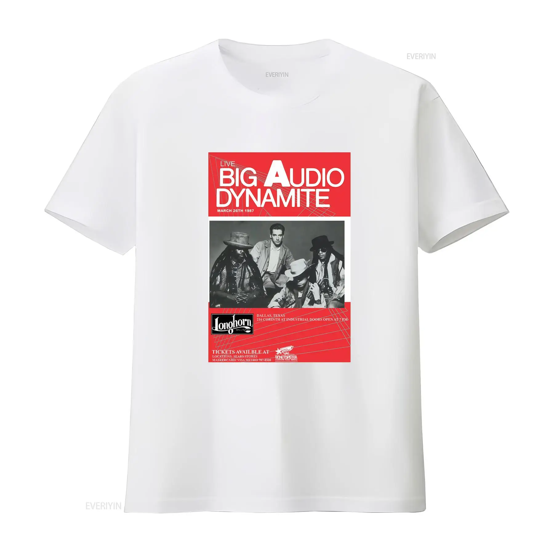 Big Audio Dynamite Logo T Shir - Audio Music Logo review and price