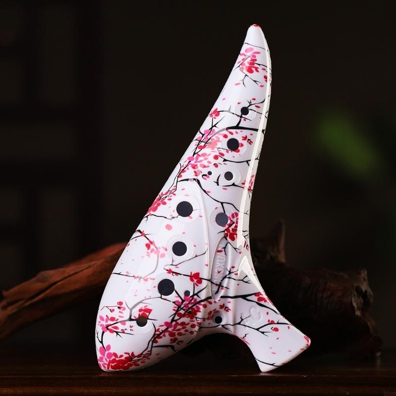 12 Hole Ceramic Ocarina with S - Ocarina Ceramic review and price