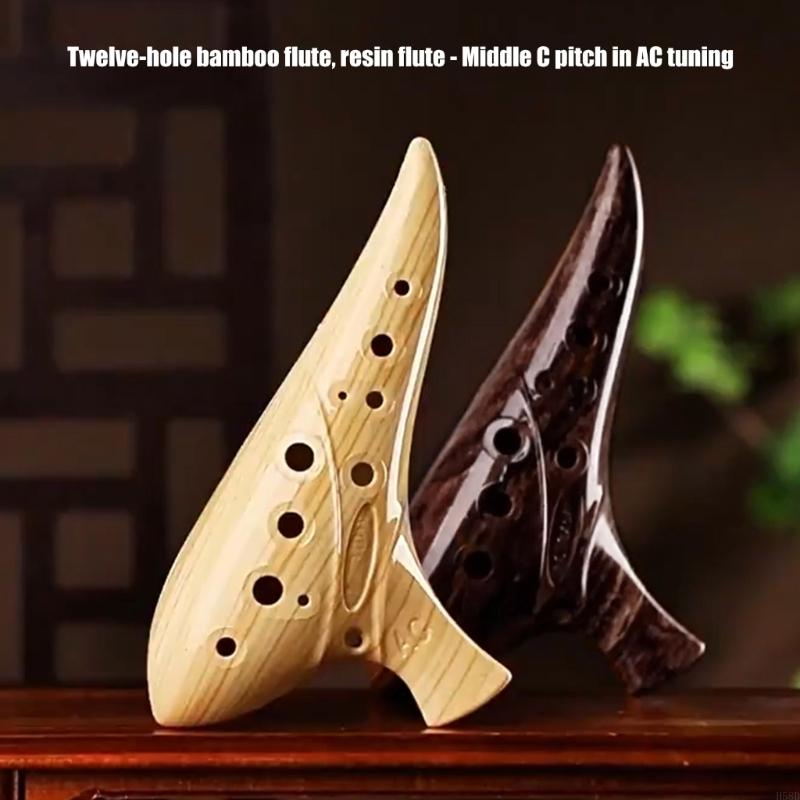12 Hole Ceramic Ocarina with S - Ocarina Ceramic review and price