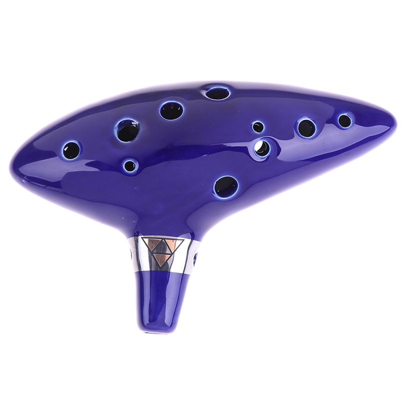 1Pc Blue Musical Instrument Oc - Ocarina Ceramic review and price