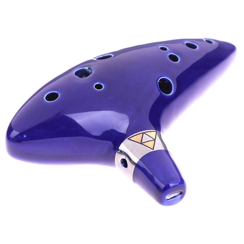 1Pc Blue Musical Instrument Oc - Ocarina Ceramic review and price