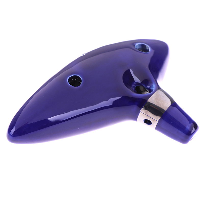 1Pc Blue Musical Instrument Oc - Ocarina Ceramic review and price